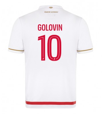 AS Monaco Aleksandr Golovin #10 Replik Heimtrikot 2025-26 Kurzarm